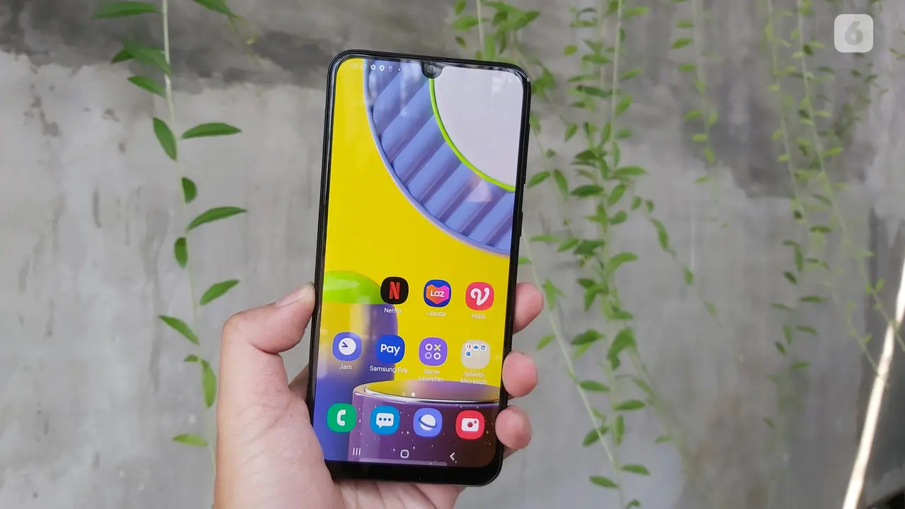 Tampilan muka Samsung Galaxy M31. Dok: Iskandar