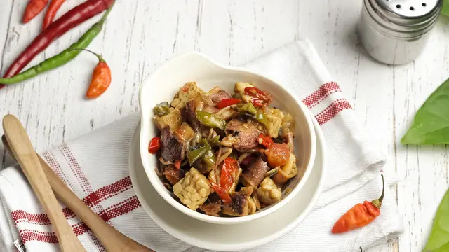 resep tempe cumi asin