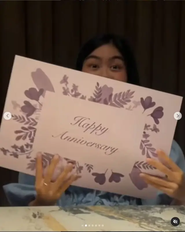 6 Potret bahagia Namira Adjani Alya Rohali dilamar kekasih saat dinner anniversary