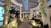 Pameran Bridestory Market berlangsung pada 5--8 Oktober 2023 di ICE BSD, Kabupaten Tangerang, Banten. (Liputan6.com/Pramita Tristiawati)