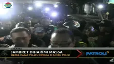 Aksinya gagal, seorang jambret nyaris diamuk massa lantaran jatuh dari sepeda motor.