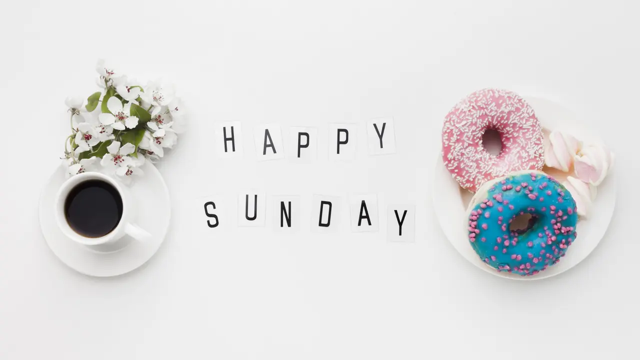 Ilustrasi hari Minggu, Sunday