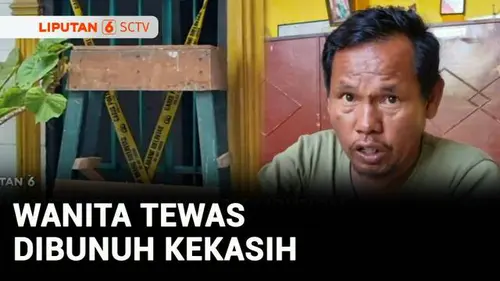 VIDEO: Pria Tega Bunuh Kekasih, Jasad Korban Disimpan di Kamar Kos