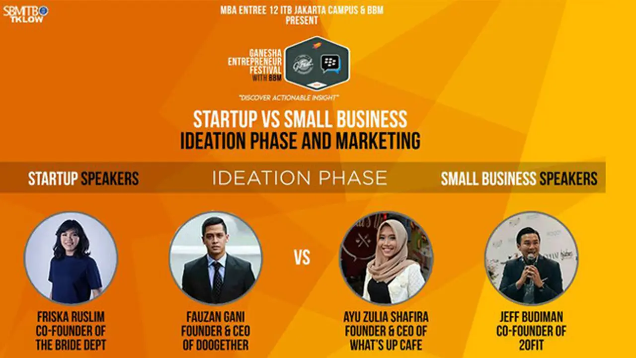Kaum Millennial Entrepreneur Wajib Kunjungi GFest x BBM Ini