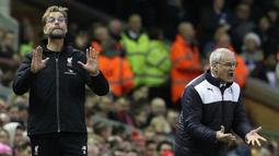 Claudio Ranieri mempersembahkan gelar juara Liga Inggris bagi Leicester City untuk pertama kalinya. (AFP/Lindsey Parnaby)