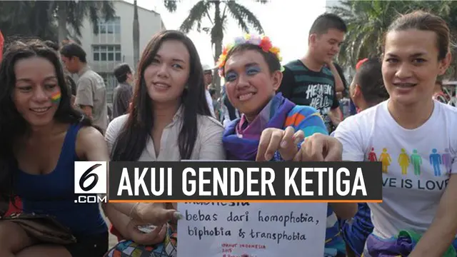 VIDEO: Negara yang Akui ‘Gender Ketiga’, Bukan Pria dan Wanita