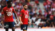 Aksi bek Timnas Indonesia, Calvin Verdonk saat memperkuat Lille menjamu Lyon dalam laga pekan keenam Ligue 1 2025/2026, Minggu (28/9/2025) malam. (Dok. Lille)
