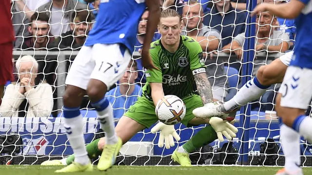 Foto: Tak Ada Pemenang Pada Laga Everton Vs Liverpool di Liga Inggris, Derby Merseyside Berakhir Remis