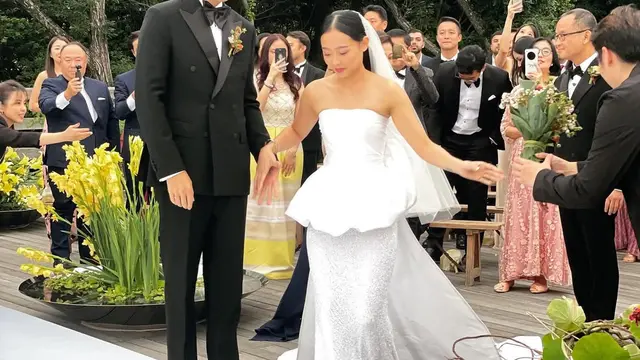 Brandon Salim dan Dhika Himawan Kembali Gelar Acara Pernikahan di Jepang.