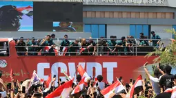 Timnas Mesir Disambut Bak Pahlawan Usai Ukir Sejarah di Piala Dunia 2026