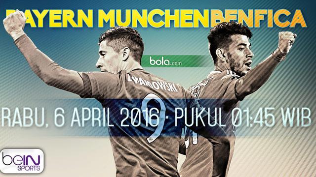 Bayern Munchen vs Benfica (Bola.com/Samsul Hadi)