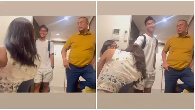 6 Potret Andre Rosiade Bareng Arhan dan Azizah, Bikin Anak-Menantu Makin Lengket