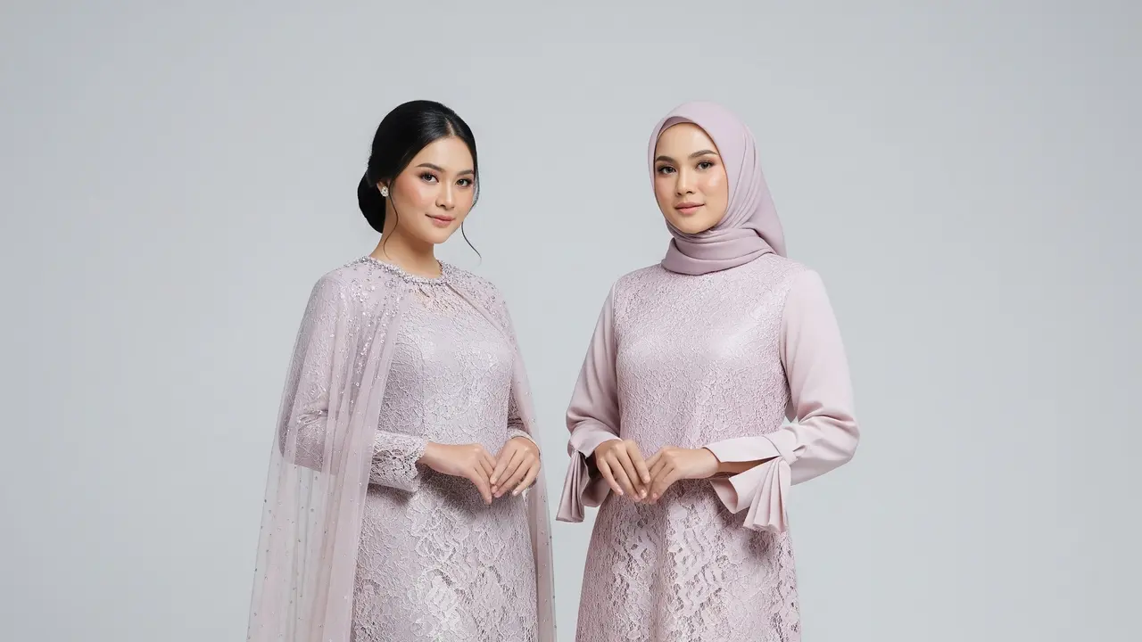 7 Model Baju Brokat Dress Panjang yang Elegan dan Menawan untuk Berbagai Acara