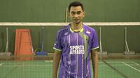 Pebulutangkis putra Indonesia, Tommy Sugiarto. (Bola.com/Vitalis Yogi Trisna)