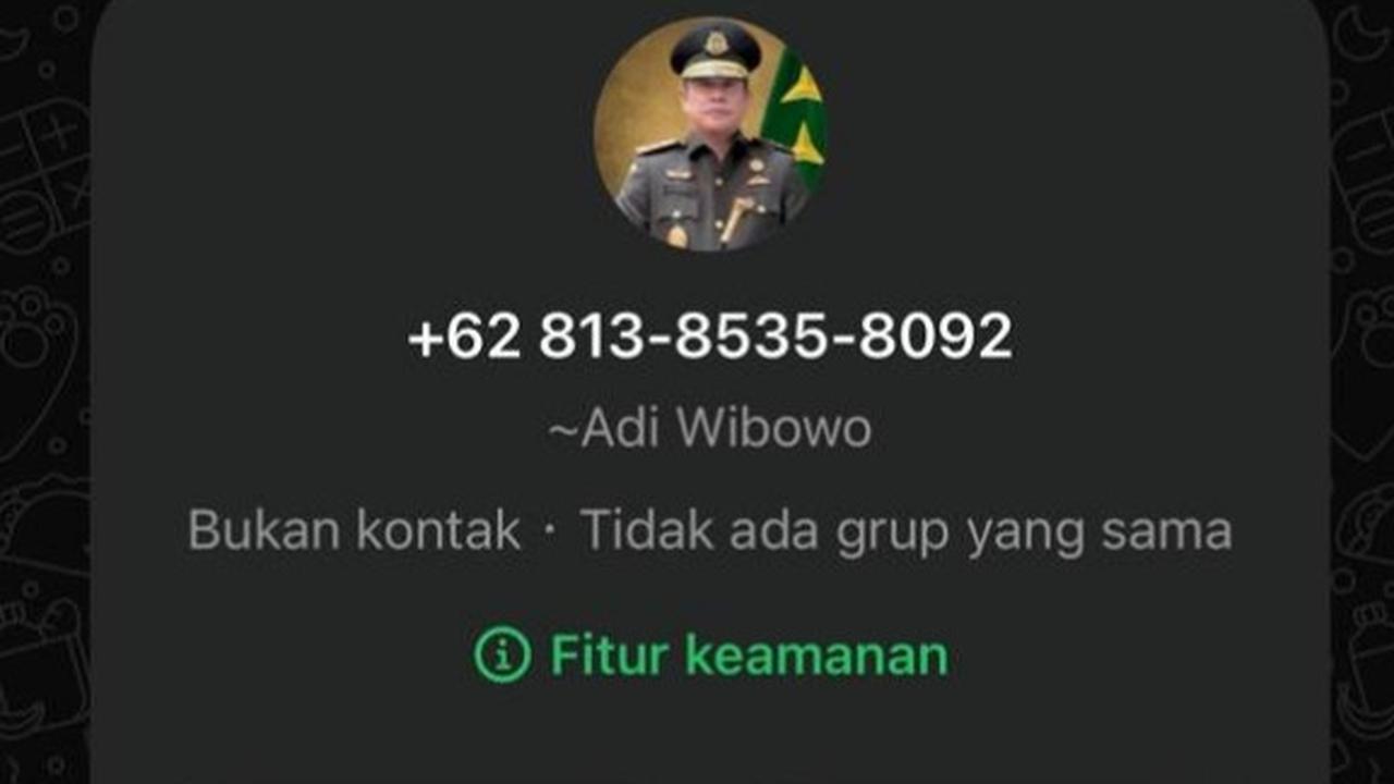 Foto dan nama Kajati NTT dipakai untuk modus penipuan