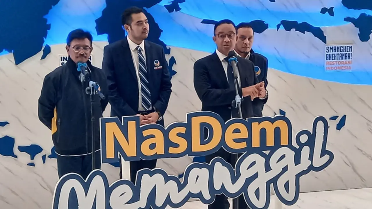 Bakal calon presiden (capres) Partai NasDem, Anies Baswedan
