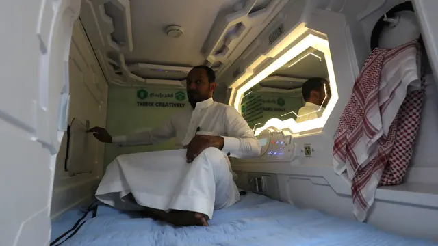 Arab Saudi Uji Coba Kamar Kapsul Untuk Jamaah Haji
