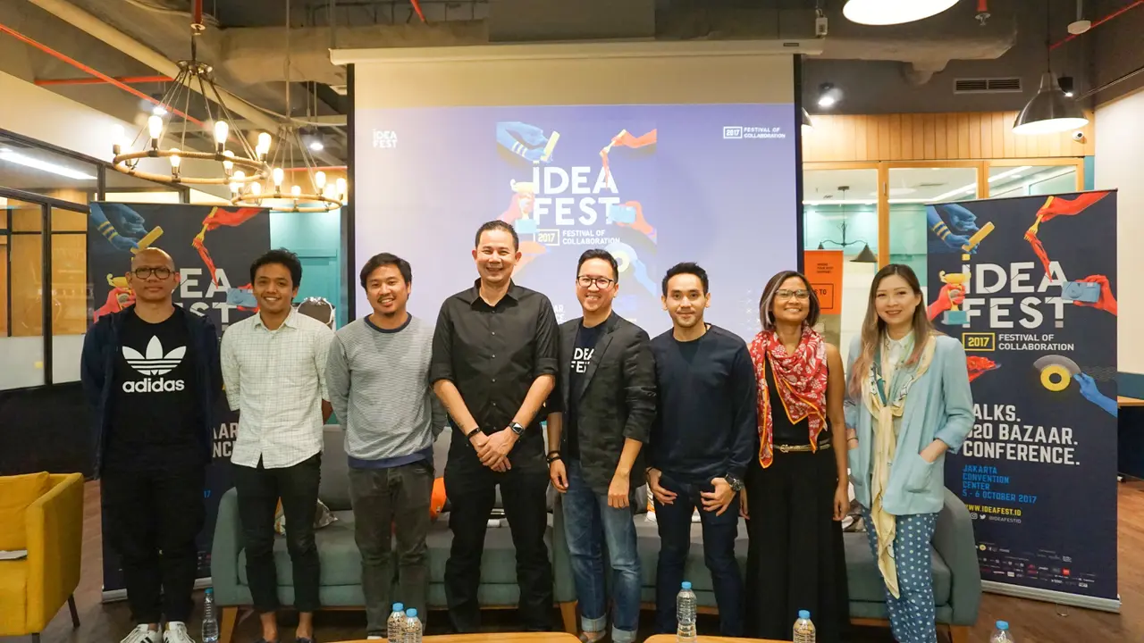 Kolaborasi Penggiat Ekonomi Kreatif Indonesia di Ideafest 2017