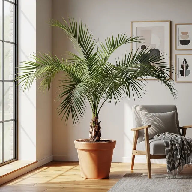 Palem Phoenix (Phoenix roebelenii / Pygmy Date Palm) (Gemini AI)