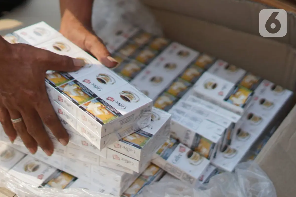 Bea Cukai Sita Jutaan Rokok dan Liquid Ilegal