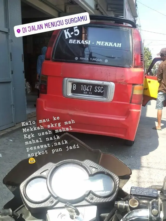 7 Potret Jurusan Angkot dan Bus Ini Nyeleneh Banget, Bikin Geleng Kepala
