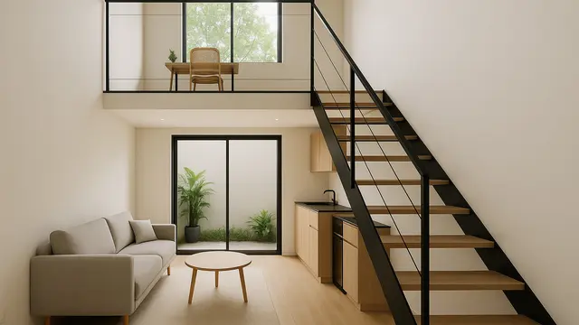 Desain Rumah 6x9 Minimalis Modern (Foto: ChatGPT)