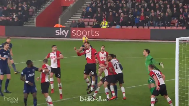 Southampton 1-1 Tottenham Hotspur | Liga Inggris | Highlight Pertandingan dan Gol-gol