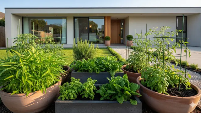 Ide Kebun Sayur Minimalis Depan Rumah