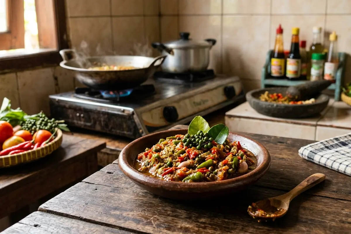Sambal Andaliman Khas Sumatera Utara (Gemini AI)