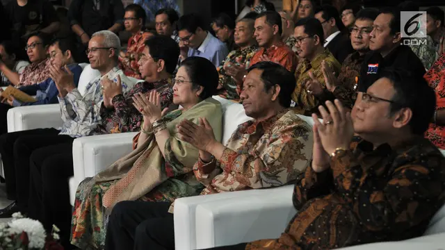 Megawati dan Mahfud MD Hadiri Peringatan 73 Tahun Lahirnya Pancasila