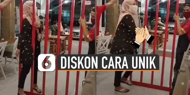 VIDEO: Kocak, Warung Makan Berikan Diskon Dengan Cara Unik