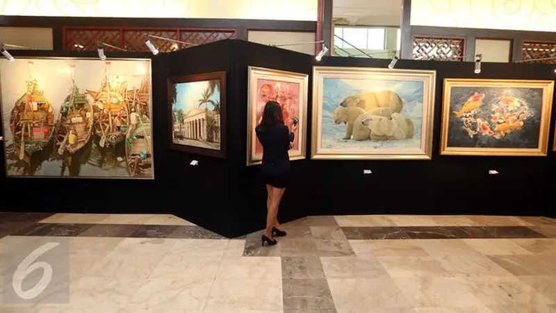 Ilustrasi Pameran Lukisan