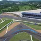 Para pembalap baru saja menyelesaikan tes pramusim MotoGP 2018 di Sirkuit Buriram, Thailand, 16-18 Februari. (LILLIAN SUWANRUMPHA / AFP)