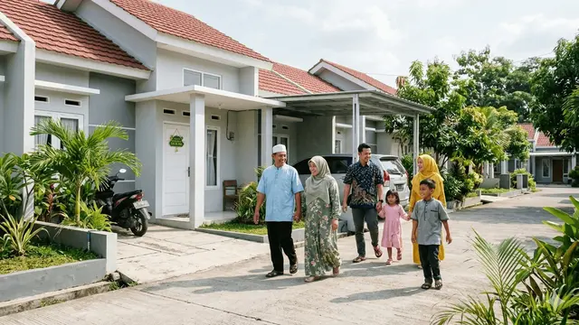 Ide Pose Foto Keluarga Saat Lebaran