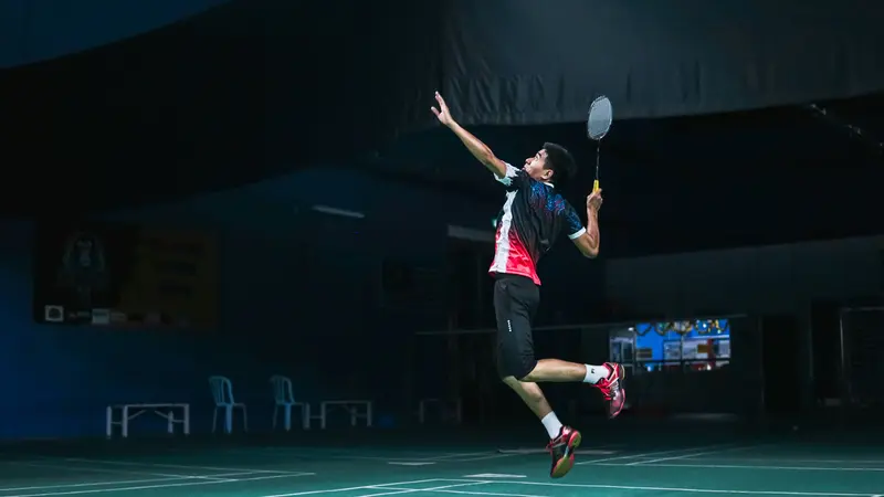 Ilustrasi badminton