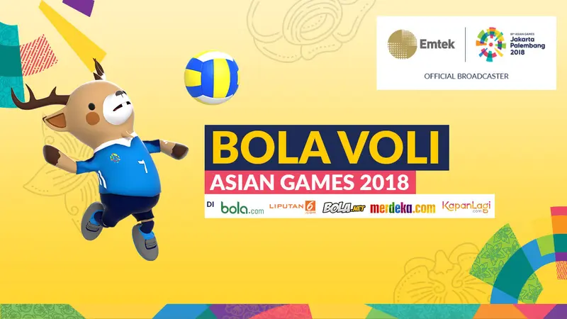 Bola Voli Asian Games 2018