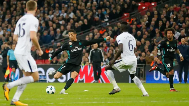 Real Madrid Takluk dari Tottenham Hotspur