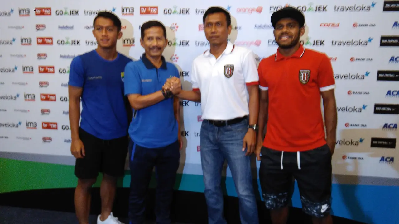 Jumpa pers Bali United Vs Persib Bandung 