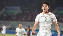 Mitchell Baker sukses mencetak hattrick dalam laga debut bersama Timnas Indonesia saat menghadapi Kamboja di Piala AFF 2026, Senin (27/7/2026). (Kapanlagi.com/Budy Santoso)