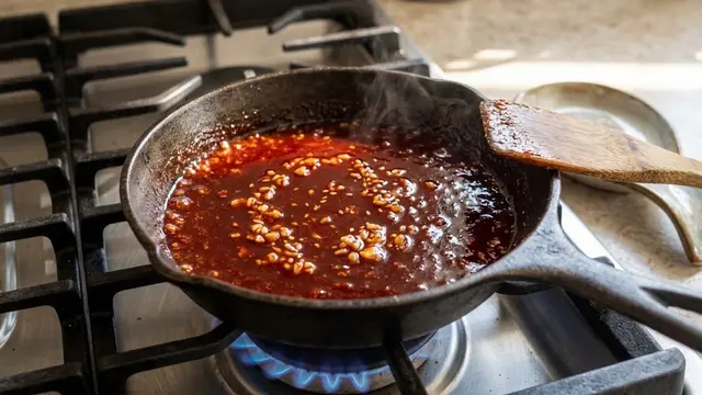 resep rice bowl ayam crispy saus gochujang rumahan