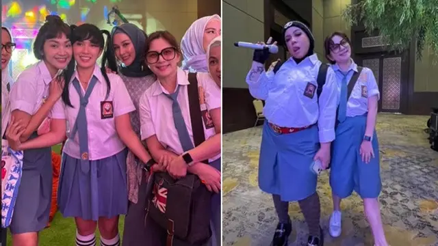 5 Artis yang Gelar Acara Ulang Tahun Bertema Anak Sekolahan, Ussy Sulistiawaty Meriah