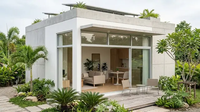 Rumah Minimalis 1 Lantai Open Plan: Simpel tapi Elegan