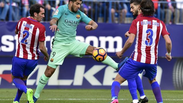 Luis Suarez (Atletico Madrid v Barcelona)