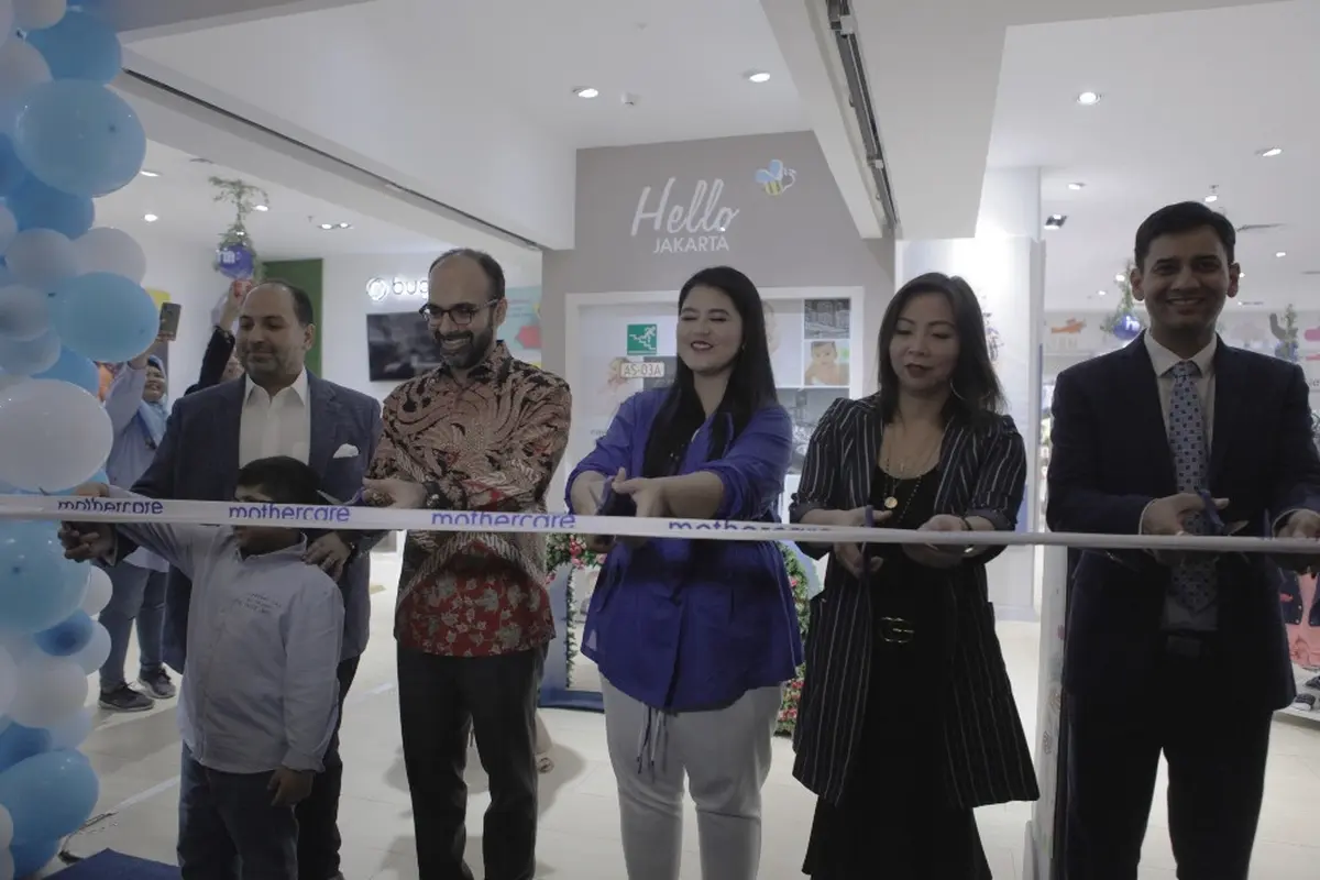 Gerai perlengkapan ibu dan anak mothercare