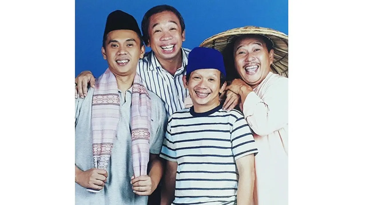 Diduga Memalsukan Ijazah, Ini 5 Potret Seru Qomar Saat Bersama Grup Lawak Empat Sekawan