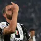 Bek Juventus asal Italia, Leonardo Bonucci. (AFP/Giuseppe Cacace)