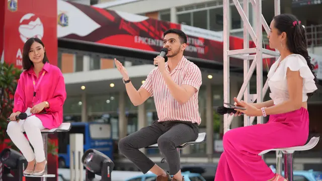 Kaila mengadakan talkshow yang menghadirkan expertise kesehatan kulit