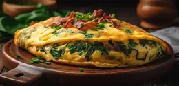 tren kuliner ala kafe Korea memang selalu berhasil mencuri perhatian, termasuk sajian sarapan yang terlihat sederhana namun memikat seperti soufflé omelette. (foto/dok: freepik)
