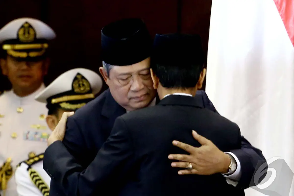 Suasana Pelantikan Jokowi dan Jusuf Kalla