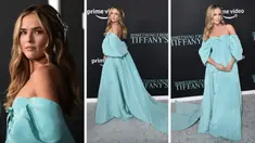 Foto kolase Zoey Deutch saat menghadiri pemutaran perdana film "Something From Tiffany's," di AMC Century City di Los Angeles pada Selasa, 29 November 2022. (Photo by Richard Shotwell/Invision/AP)